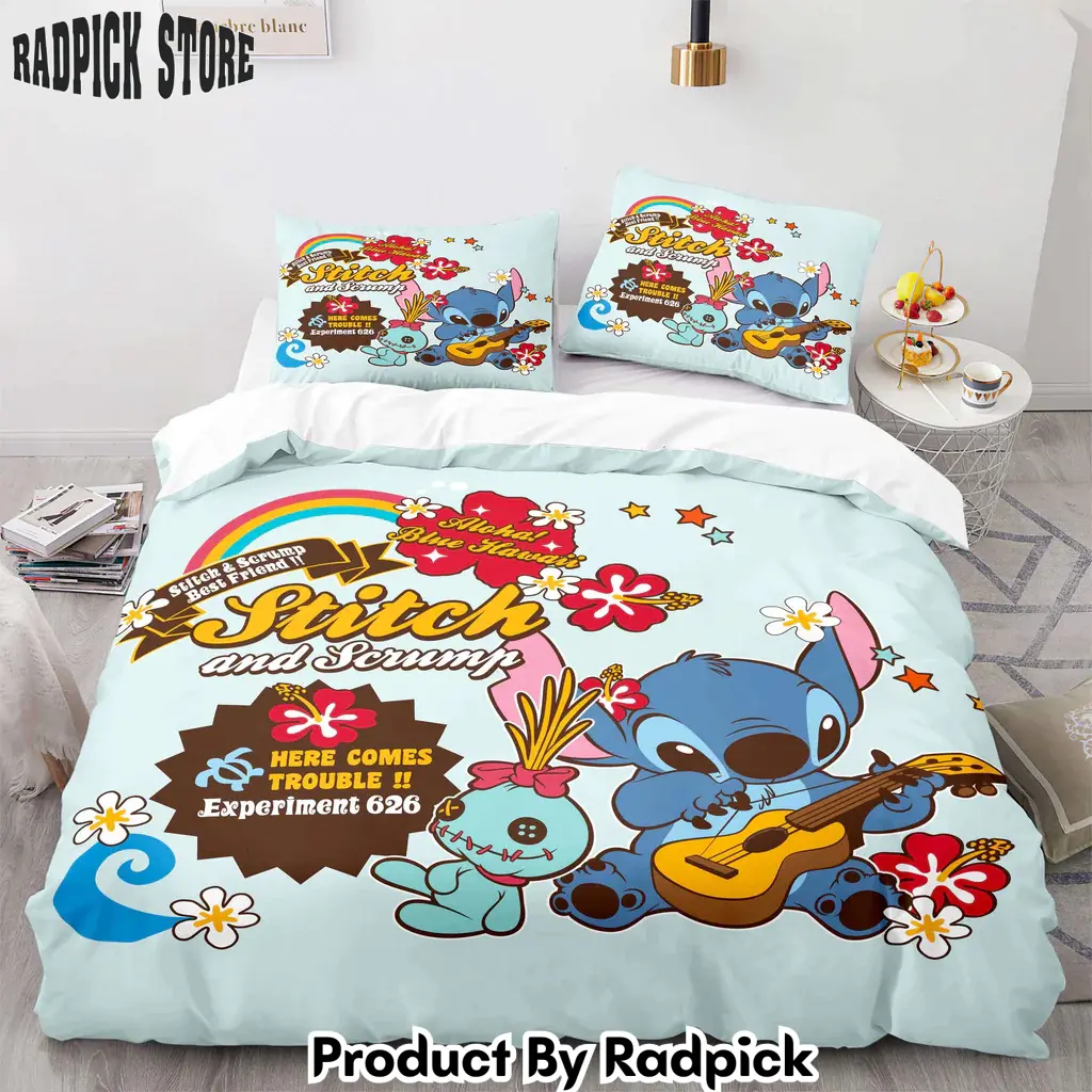 Stitchand scrump bedding set cosplay quilt duvet cover bed sets  rp0429575